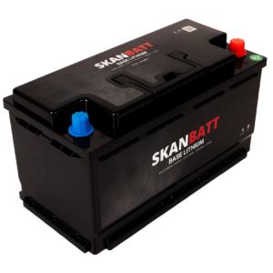 SKANBATT Base Lithium - 12V 100Ah 100A BMS - 355x175x190mm - Bluetooth - Heat - 3 Års garanti - Bobil +H - Bilde 4