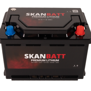 SKANBATT Premium Lithium - 12V 100Ah 100A BMS - 280x178x188mm - Bluetooth - Heat - 8 Års garanti +H - Bilde 5
