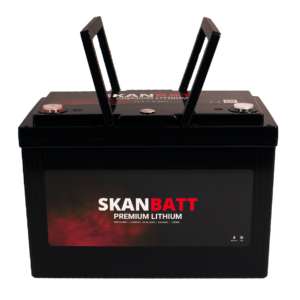 SKANBATT Premium Lithium - 24V 50Ah 50A BMS - 307x172x215mm - Bluetooth - Heat - 8 Års garanti - Bilde 2