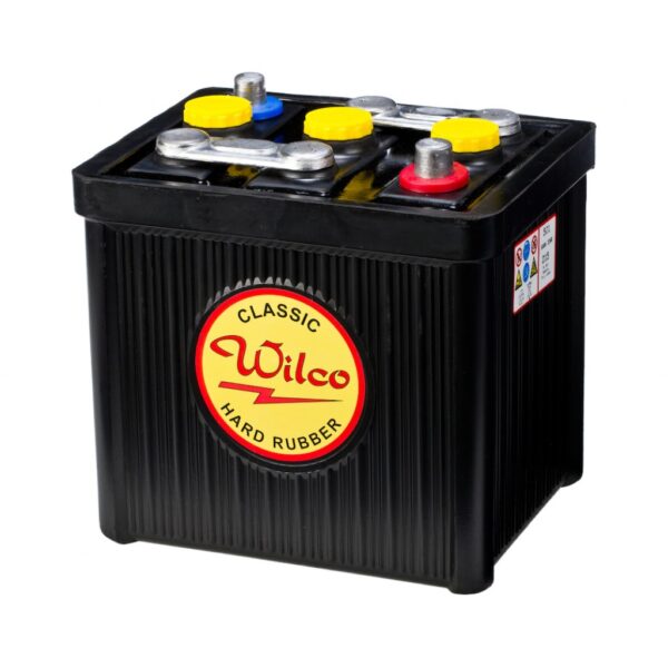 Veteranbatteri Wilco HR Classic med åpne forbindelser 6V 84AH-390A (230x177x220 mm) 08411