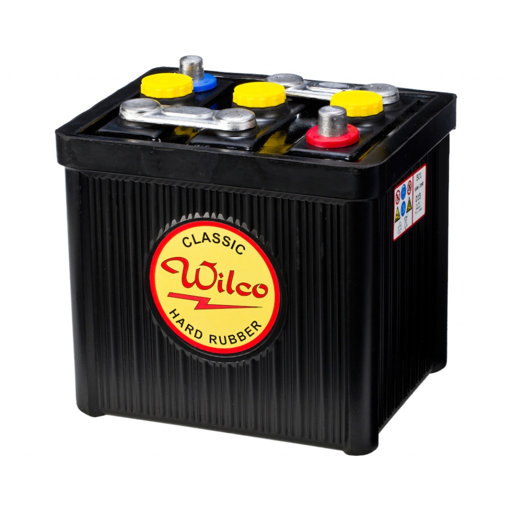 Veteranbatteri Wilco HR Classic med åpne forbindelser 6V 84AH-390A (230x177x220 mm) 08411