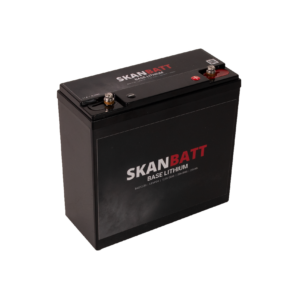 SKANBATT Base Lithium - 12V 20Ah 20A BMS - 180x75x165mm - 3 Års garanti - Bilde 1