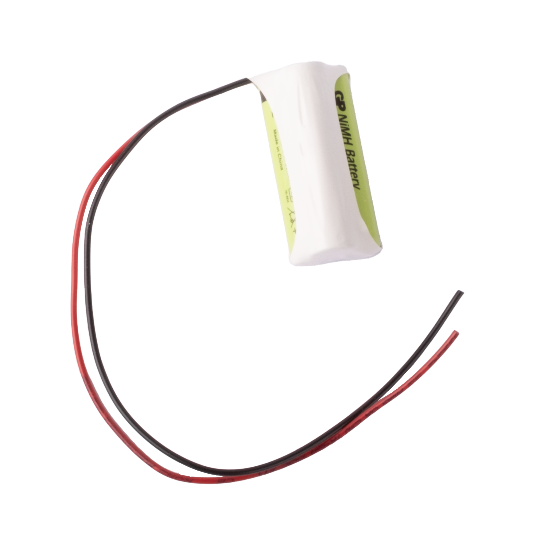 3,6v - 600mAh - Ni-Mh TREKANT/m ledning - 47 x 20 x 20 - Bilde 1