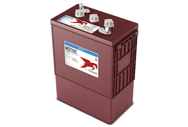 TROJAN Deep Cycle Traksjonsbatteri 6V 370AH (313x174x417mm) +diagonalt 45 kg