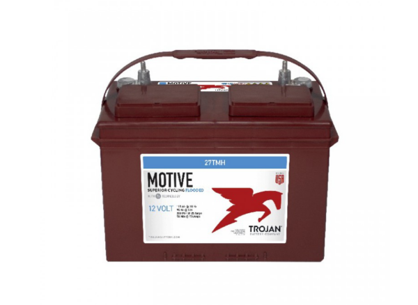 TROJAN Deep Cycle Traksjonsbatteri 12V 115AH (326x168x247mm) +venstre 28 kg