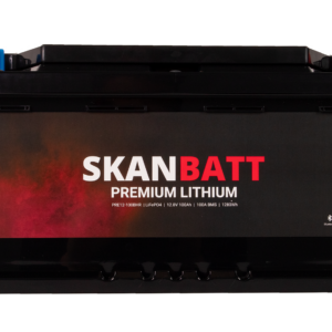 SKANBATT Premium Lithium - 12V 100Ah 100A BMS - 359x178x188mm - Bluetooth - Heat - 8 Års garanti - Bobil +H - Bilde 5
