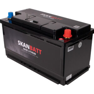 SKANBATT Base Lithium - 12V 100Ah 100A BMS - 352x174x190mm - 3 Års garanti - Bobil +H - Bilde 3