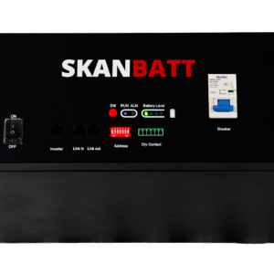 SKANBATT Premium Lithium 3U Rackbatteri 51,2V 100Ah - 5,12kWh - LiFePO4 - HEAT - OTA - Bilde 2
