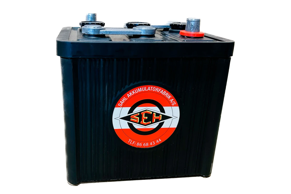 Veteranbatteri 6V84AH-330A(225x174x217mm)08411 - Bilde 1
