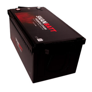 SKANBATT Premium Lithium - 12V 300Ah 200A BMS - 523x269x218mm - Bluetooth - Heat - 8 Års garanti +H - Bilde 3