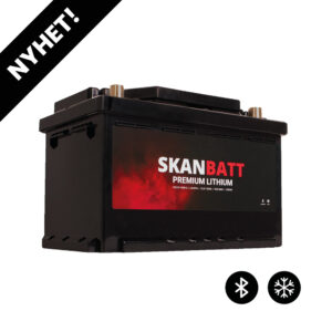SKANBATT Premium Lithium - 12V 100Ah 100A BMS - 280x178x188mm - Bluetooth - Heat - 8 Års garanti +H - Bilde 1