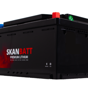 SKANBATT Premium Lithium - 12V 178Ah 160A BMS - 354x176x187mm - Bluetooth - Heat - 8 Års garanti - Bilde 2