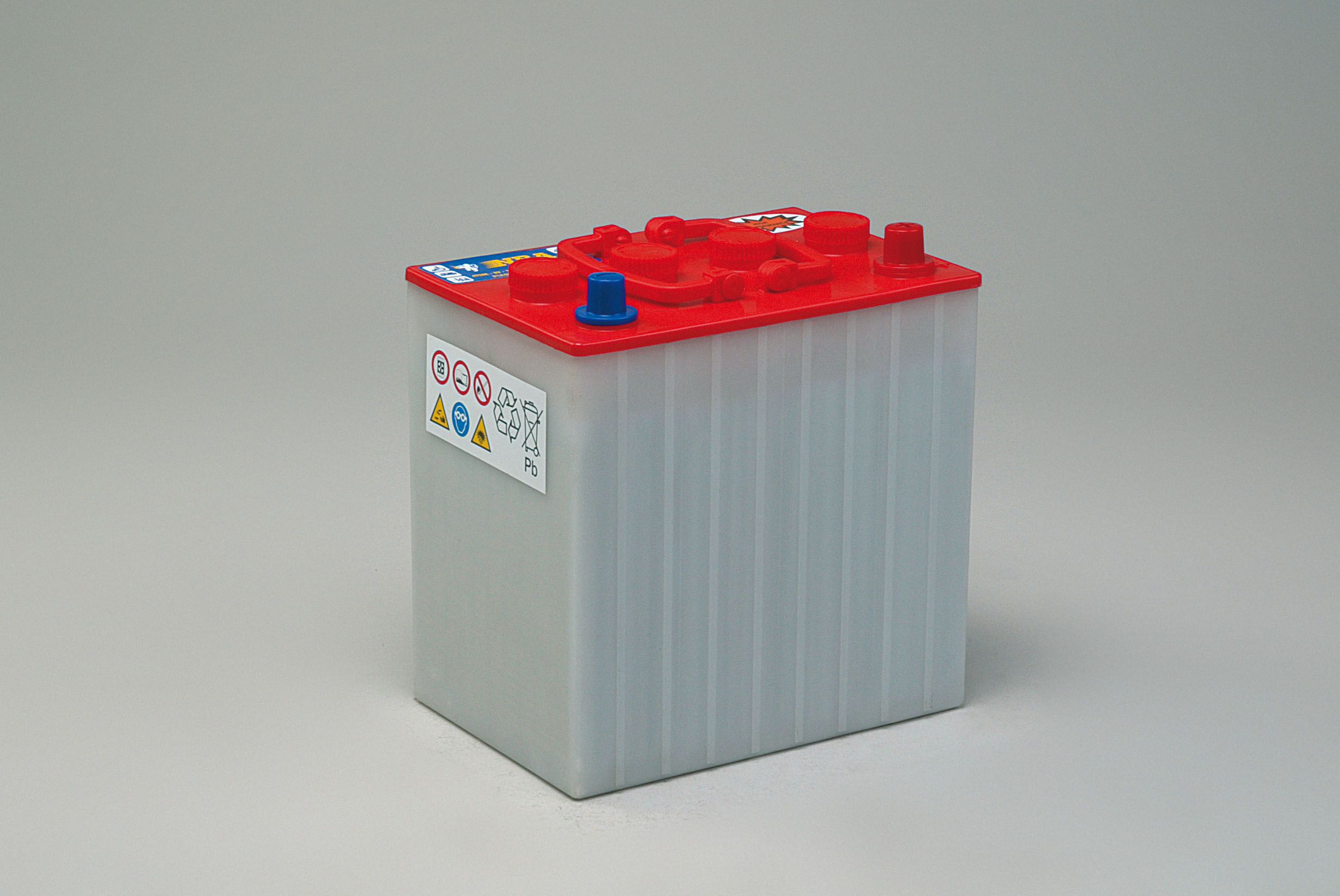 Batteri rørplate deep cycle 8V 210AH/20-160AH/5 (4TU6E) 260x180x275 mm 32,8 kg +h - Bilde 1