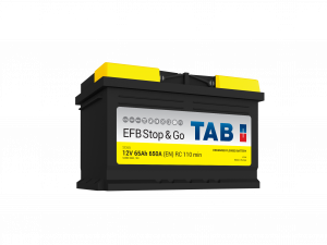 Start / Forbruksbatteri TAB STOP & GO 12V 65AH-650A+H (LB3 212065) 278x175x175 mm 16,7 kg