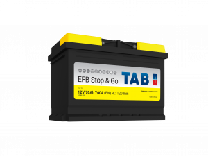 Start / Forbruksbatteri TAB STOP & GO 12V 70AH-760A+H (L3 212070) 278x175x190 mm 19,2 kg