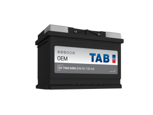 Startbatteri TAB THERMO KING 12V 75AH 640A+H (L3 299075) 278x175x190 mm 17,6 kg