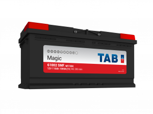 Startbatteri TAB SEALED 12V 110AH-1000A+H (L6 245610) 394x175x190 mm 24,7 kg