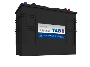 Startbatteri TAB POLAR 12V 125AH-800A+H (D03 116125) 345x172x269/289 mm 33,0 kg