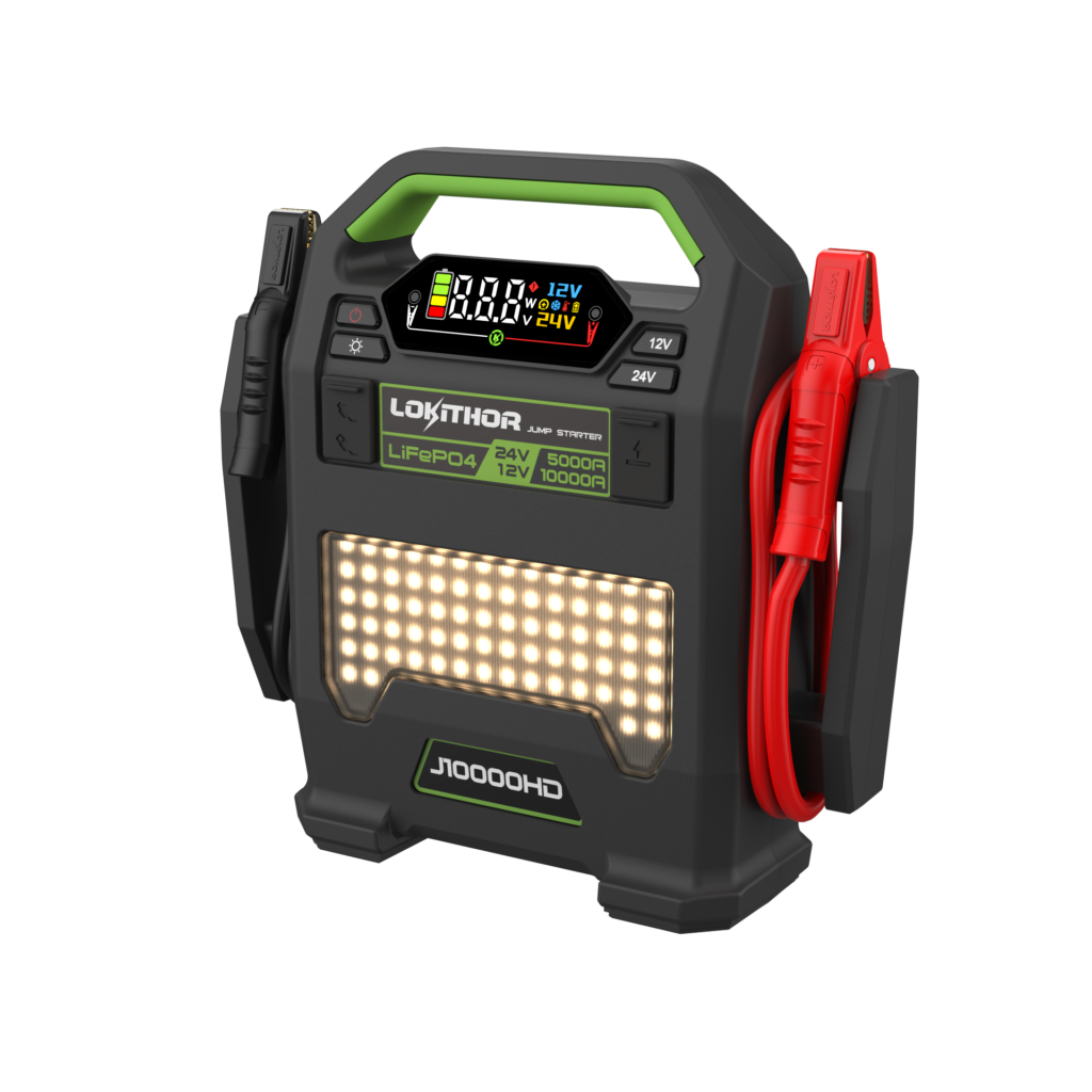 LOKITHOR Lithium Startbooster 12/24V 10000A