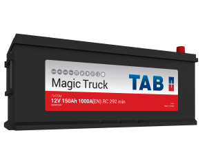 Startbatteri TAB SEALED 150AH-1000A+V B3 (MAC 154612) 509x175x196/223 mm 36,9 kg