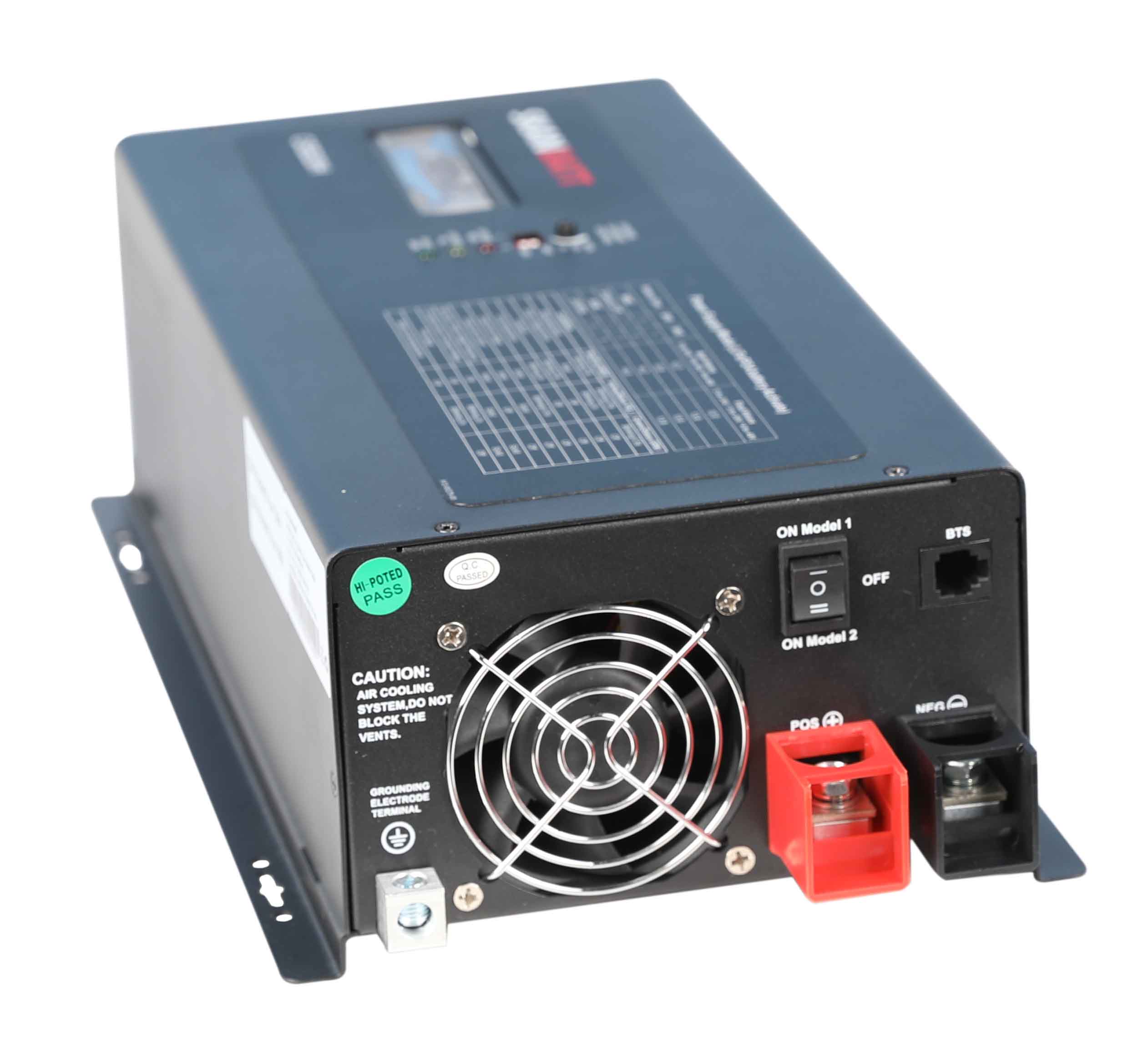 SKANBATT Batterilader 12/24V 2kW / 150A - Bilde 2