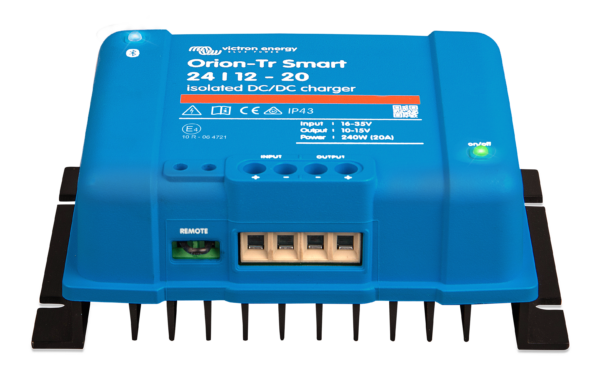 VICTRON Orion TR Smart DC-DC Lader 24>12V 20A (Galvanisk isolert)