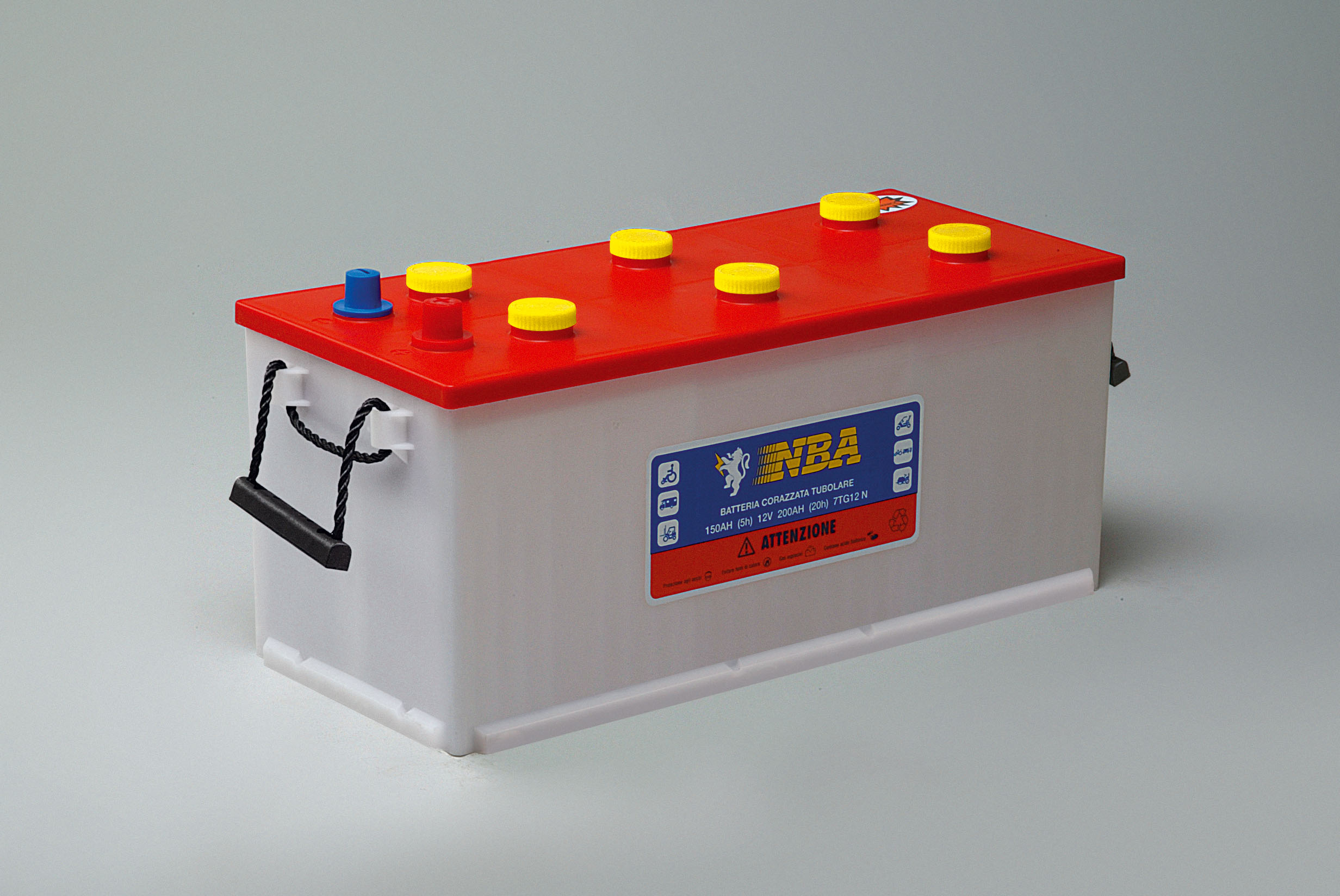 Batteri rørplate deep cycle 12V 200AH/20-150AH/5 (7TG12N) 510x222x225 mm D05 47,3 kg +h - Bilde 1