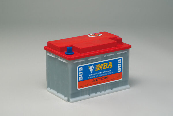 6pzs72.jpg Batteri rørplate deep cycle 12V 72AH/20-54AH/5 (3LT12N) 278x175x190 mm L3 19,3 kg +h