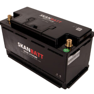 SKANBATT Base Lithium - 12V 100Ah 100A BMS - 355x175x190mm - Bluetooth - Heat - 3 Års garanti - Bobil +H - Bilde 2