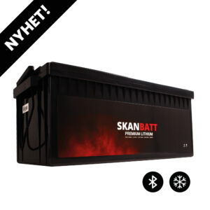 SKANBATT Premium Lithium - 12V 300Ah 200A BMS - 523x269x218mm - Bluetooth - Heat - 8 Års garanti +H - Bilde 1