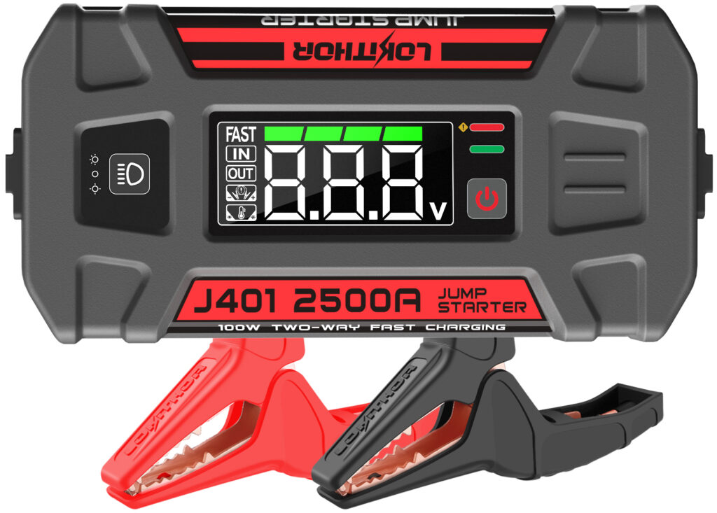 LOKITHOR Lithium Startbooster 12V 2500A