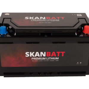 SKANBATT Premium Lithium - 12V 100Ah 100A BMS - 359x178x188mm - Bluetooth - Heat - 8 Års garanti - Bobil +H - Bilde 6
