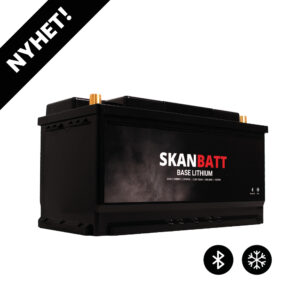 SKANBATT Base Lithium - 12V 150Ah 150A BMS - 355x175x188mm - Bluetooth - Heat - 3 Års garanti - Bobil +H - Bilde 1