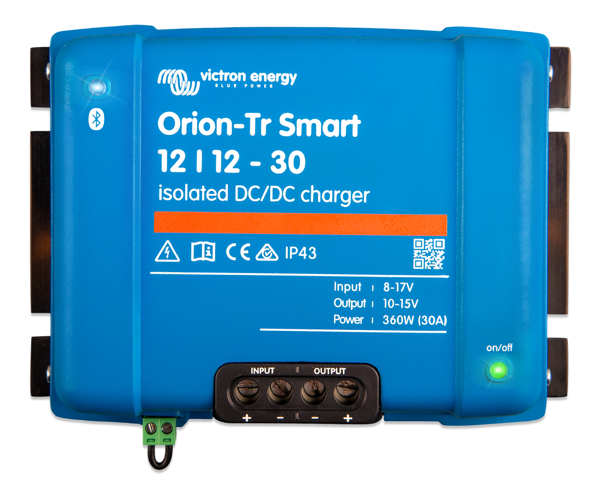 VICTRON Orion TR Smart DC-DC Lader 12>12V 30A (Galvanisk isolert) - Bilde 1