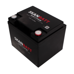 SKANBATT Base Lithium - 12V 50Ah 50A BMS - 198x166x170mm - Bluetooth - 3 Års garanti - Bilde 5