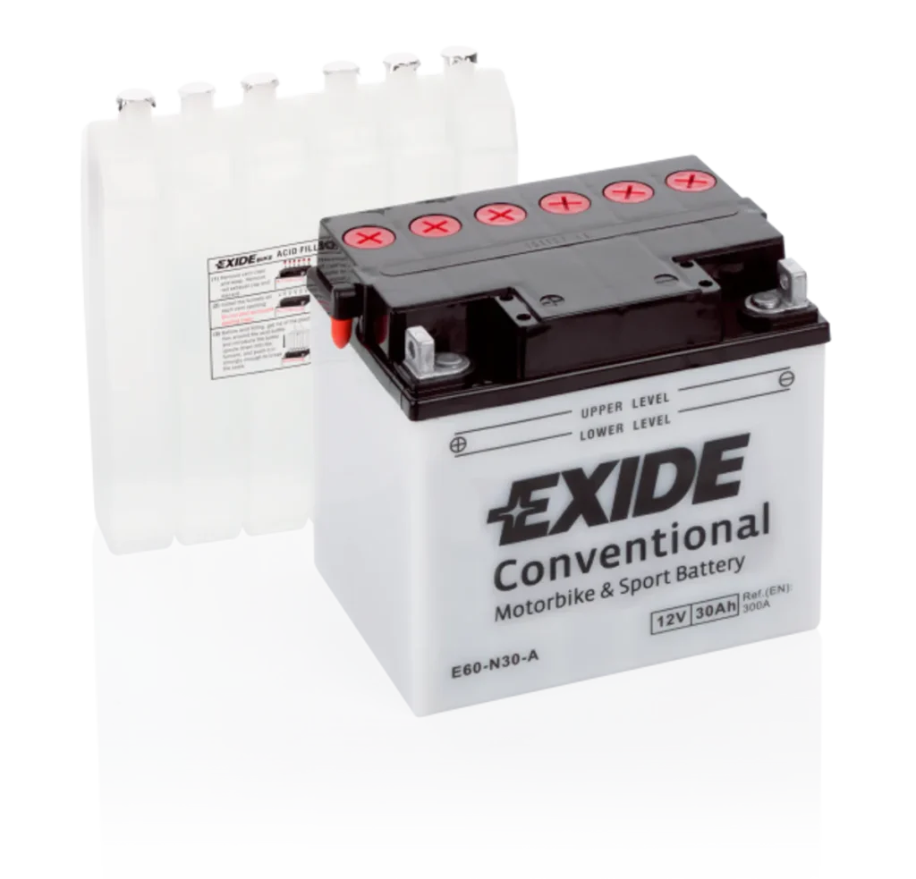 Exide MC Conventional 12V 30Ah 185x130x170 300CCA +V