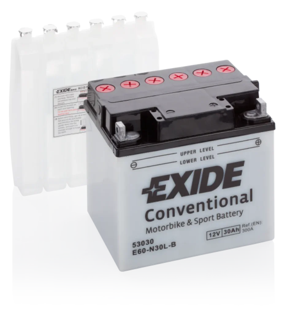 Exide MC Conventional 12V 30Ah 185x130x170 300CCA +H