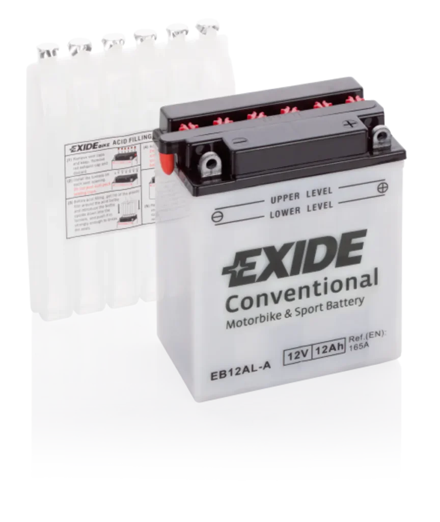 Exide MC Conventional 12V 12Ah 135x80x160 150 CCA +H