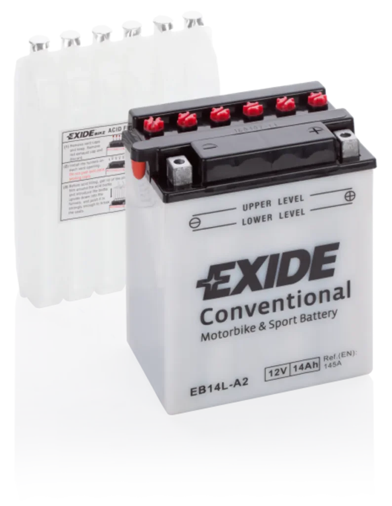 Exide MC Conventional 12V 14Ah 135x90x165 180 CCA +H
