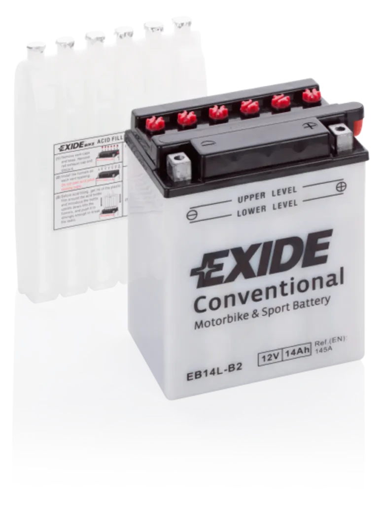Exide MC Conventional 12V 14Ah 135x90x165 145 CCA +H