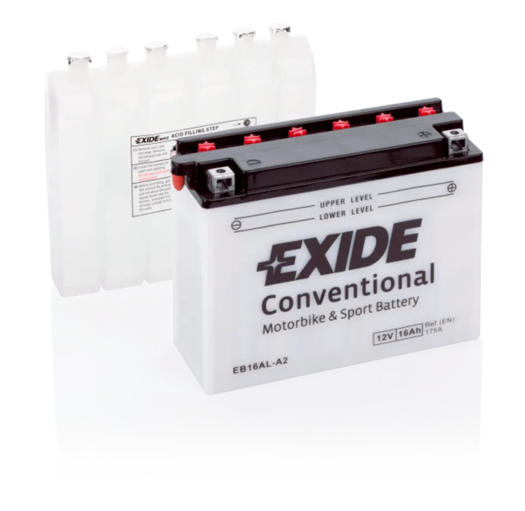 Exide MC Conventional 12V 16Ah 205x70x165 220 CCA +H