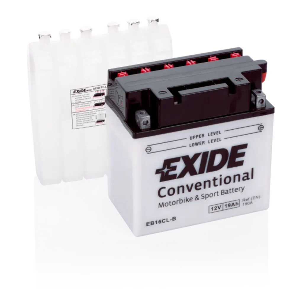 Exide MC Conventional 12V 19Ah 175x100x175 190 CCA +H