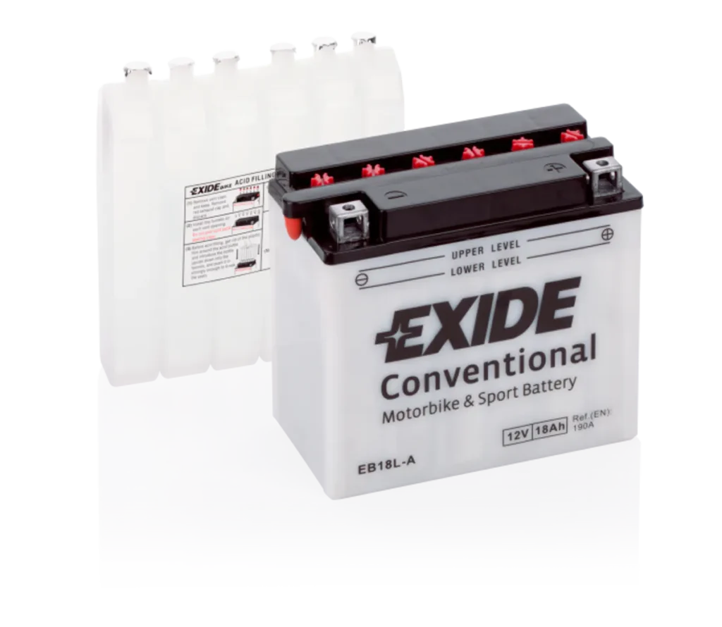 Exide MC Conventional 12V 18Ah 180x90x160 190 CCA +H