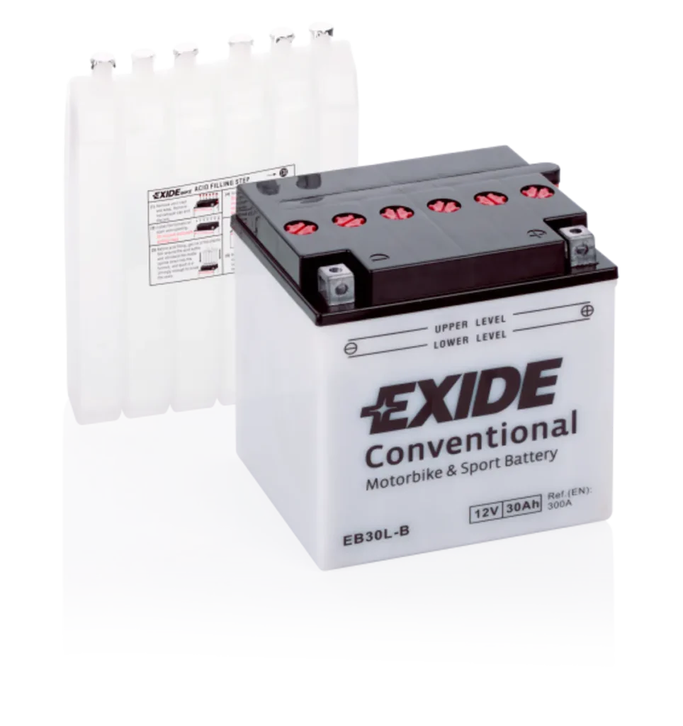 Exide MC Conventional 12V 30Ah 165x130x175 300CCA +H