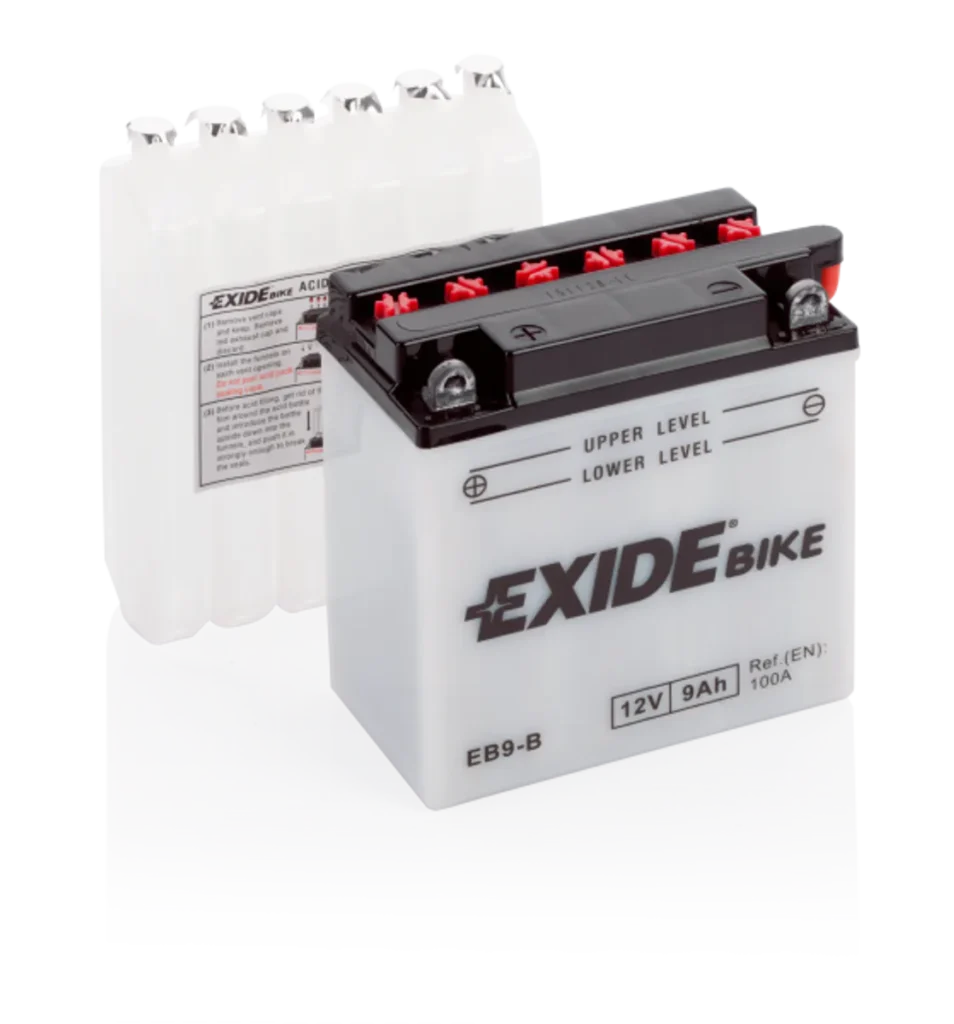 Exide MC Conventional 12V 9Ah 135x75x140 100 CCA +V