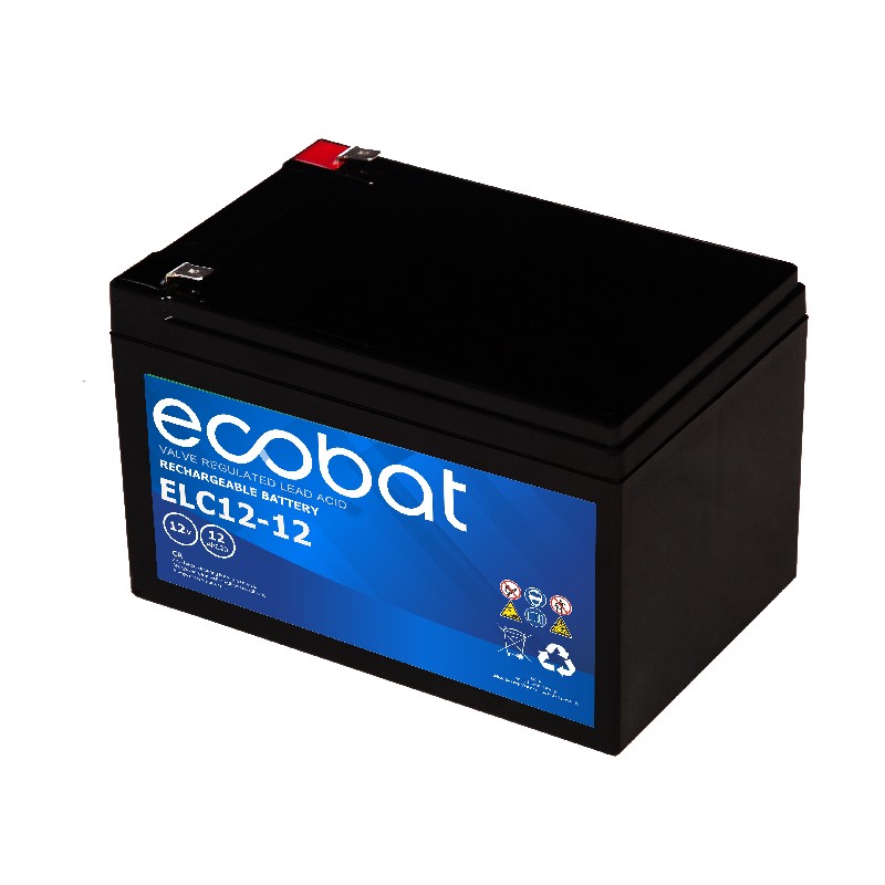 Ecobat AGM 12V 12Ah(152x99x102mm) T2 3,4 kg +v