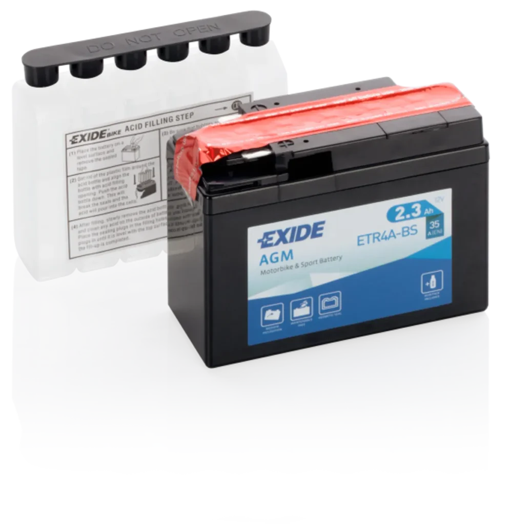 Exide MC AGM 12V 2,3Ah 115x50x85 35 CCA Stift