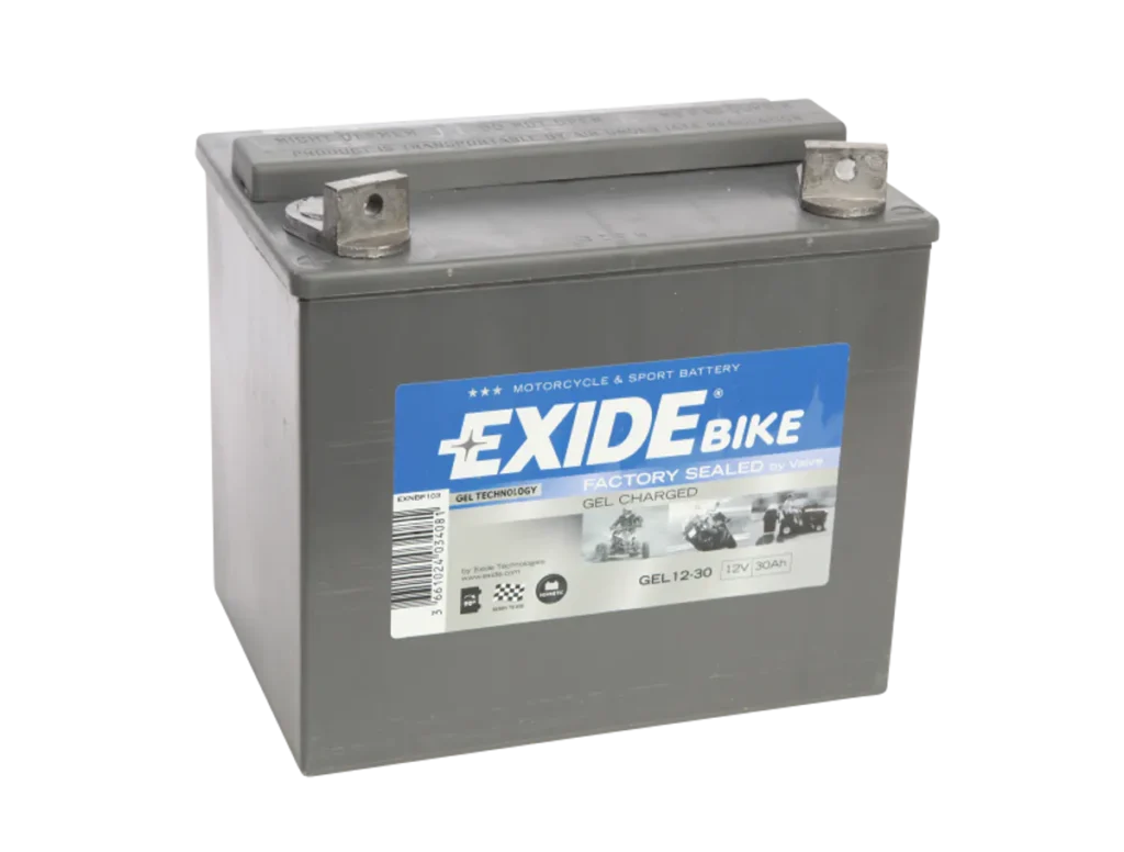 Exide MC GEL 12V G30 197x132x186 180 CCA +V