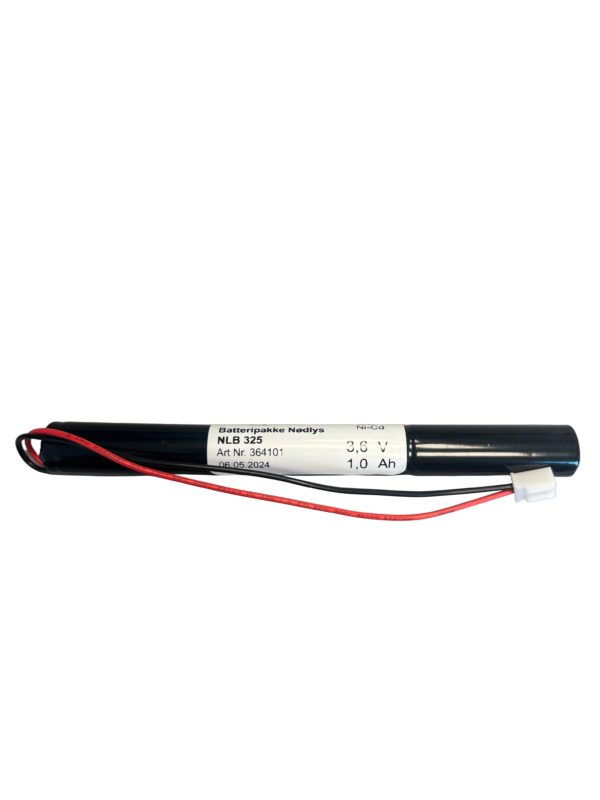 3,6V - 1000mAh (AA) - Ni-CD - Stav m/plugg 24