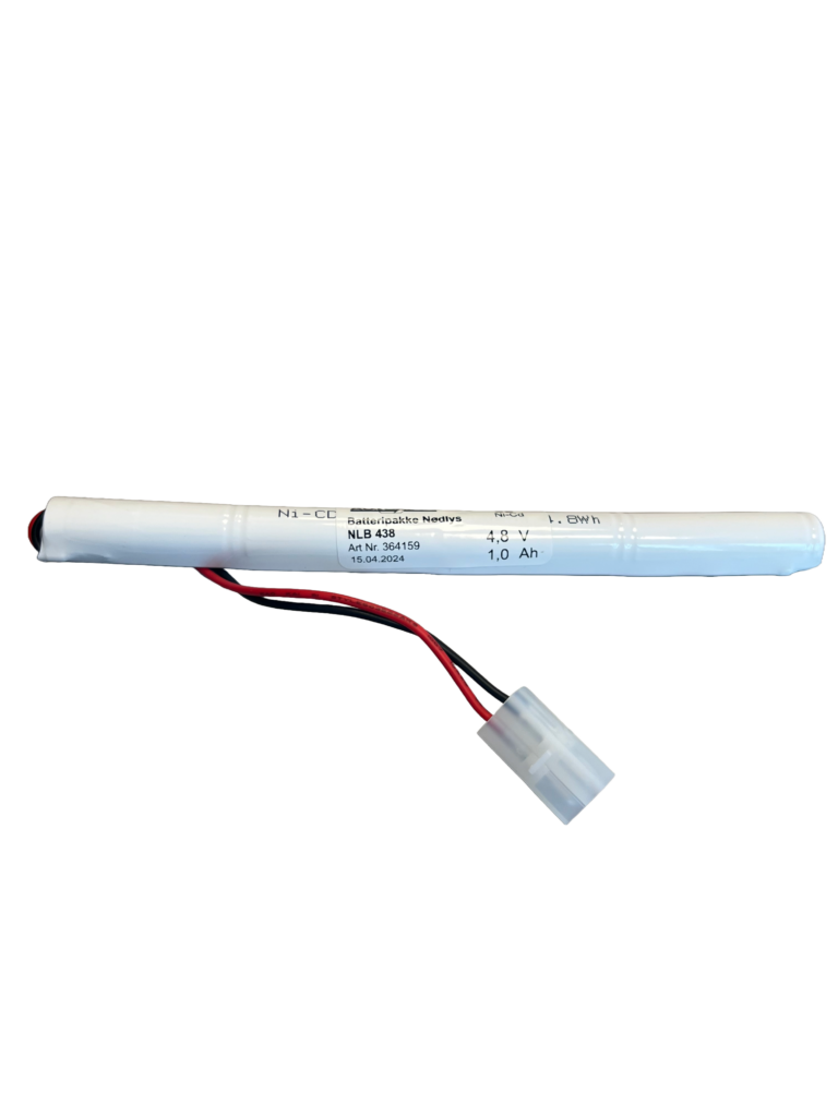 NLB438 (4,8V-1,0Ah-STAV-Plugg 22)